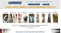 Desktop Screenshot of continentalpackaging.com